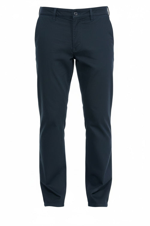 5-pocket bukse bomull-stretch rett passform bakside