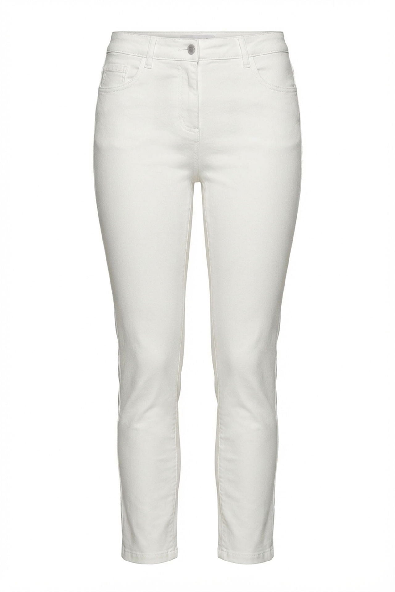 7/8 sommerjeans for damer twill 5-lommer montert