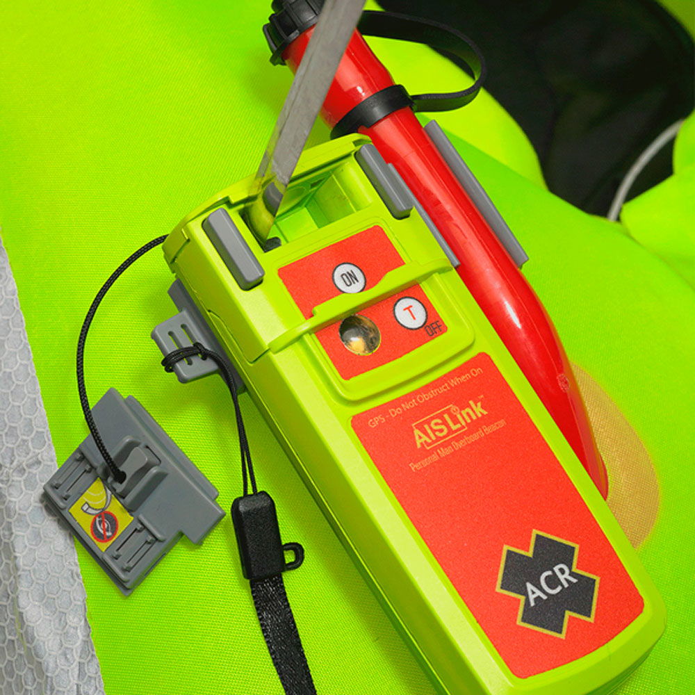 ACR AISLink MOB AIS nødpeilesender med GPS og DSC bakside