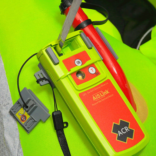 ACR AISLink MOB AIS nødpeilesender med GPS og DSC bakside