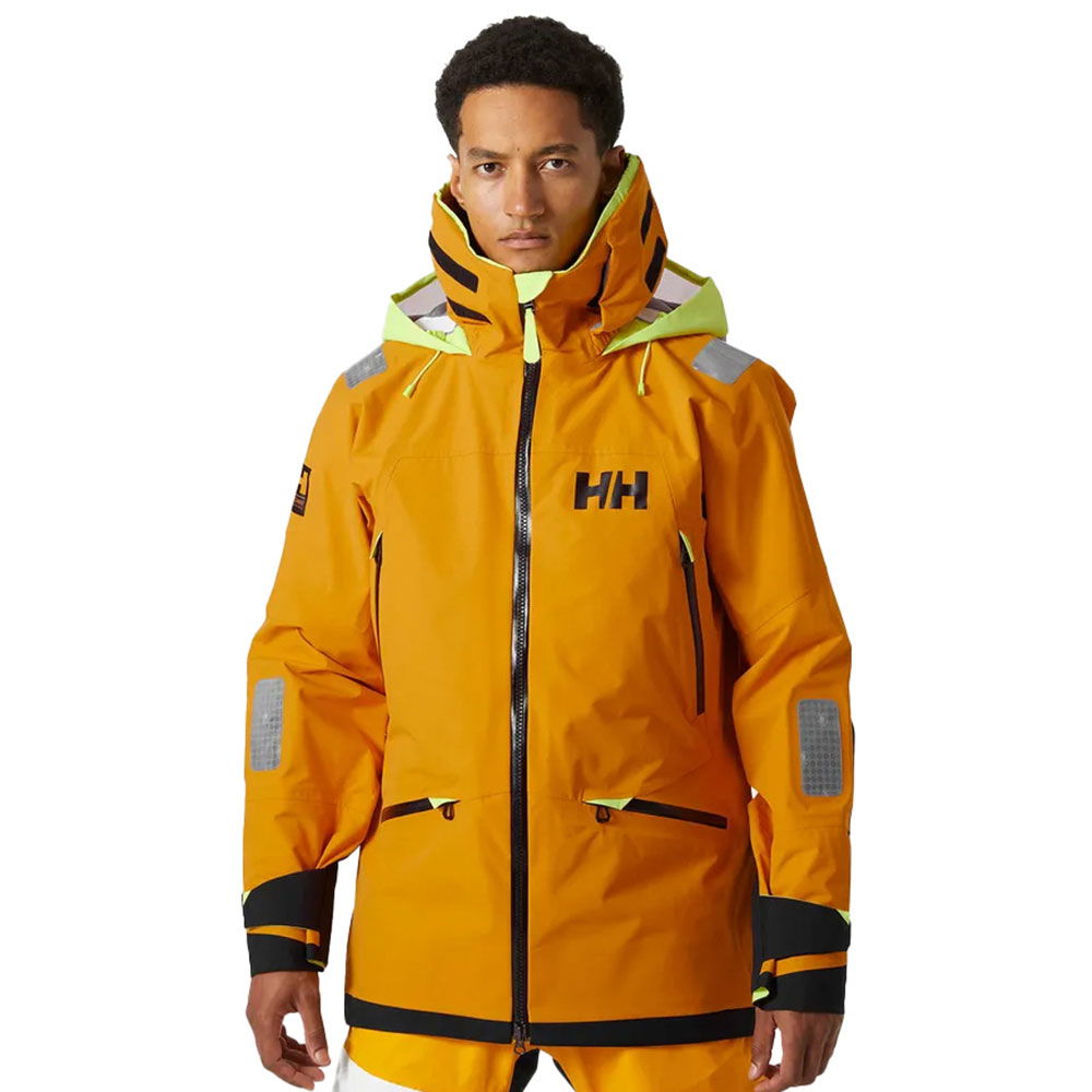 Detalj av hette på Ægir Race seiljakke 2.0 HELLY TECH® Professional