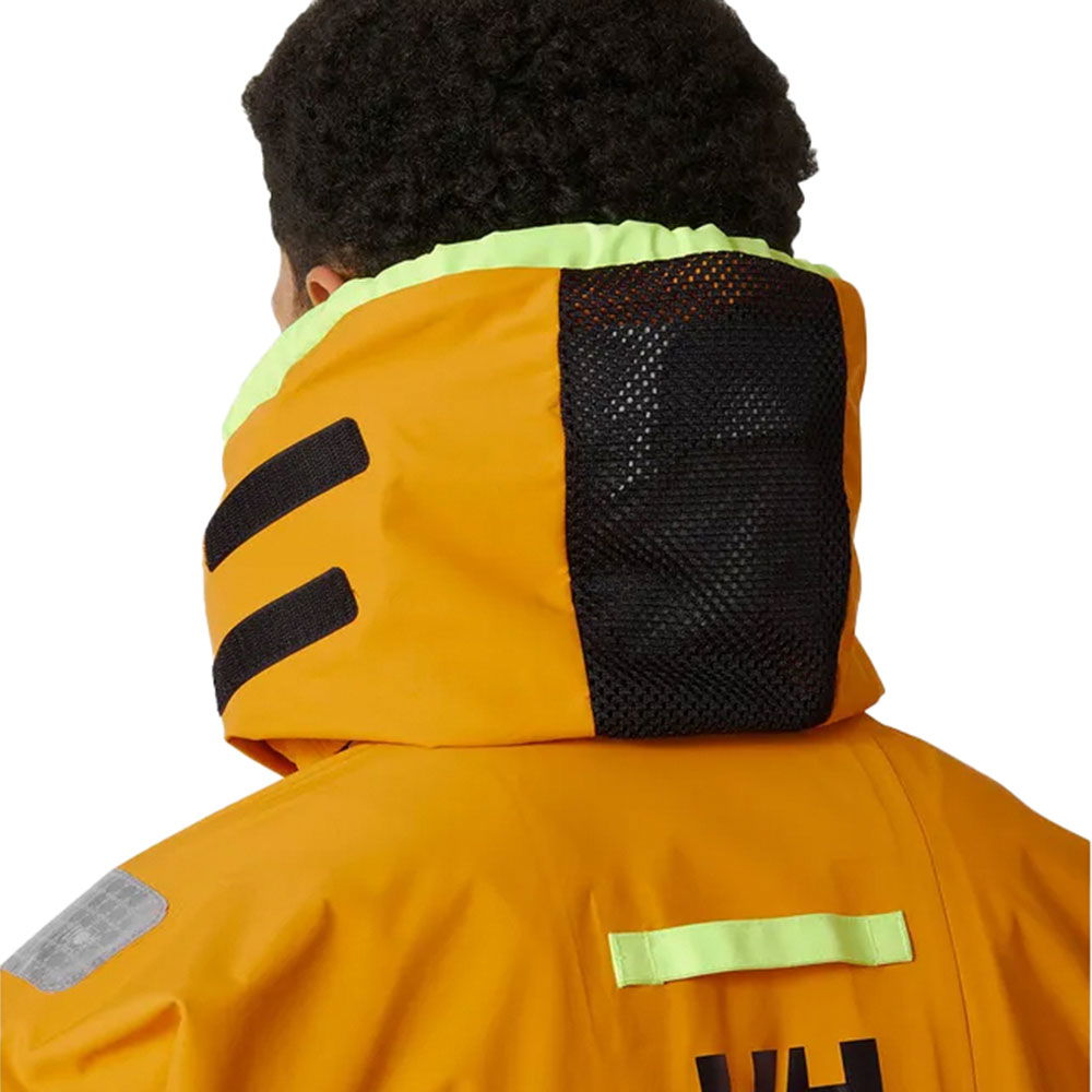 Detalj av refleks på Ægir Race seiljakke 2.0 HELLY TECH® Professional