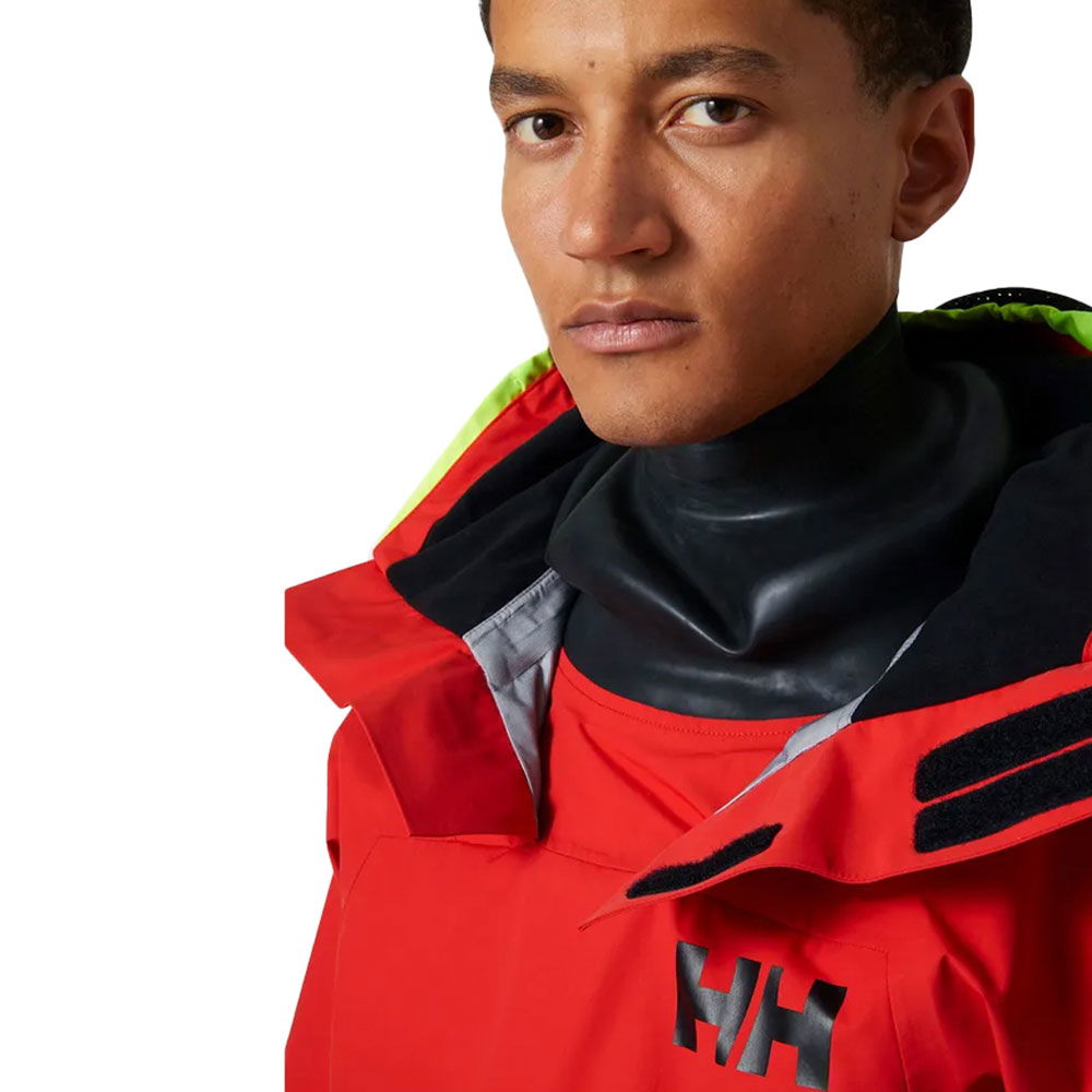 Ægir Race Smock 2.0 herre vanntett HELLY TECH® med neongule detaljer