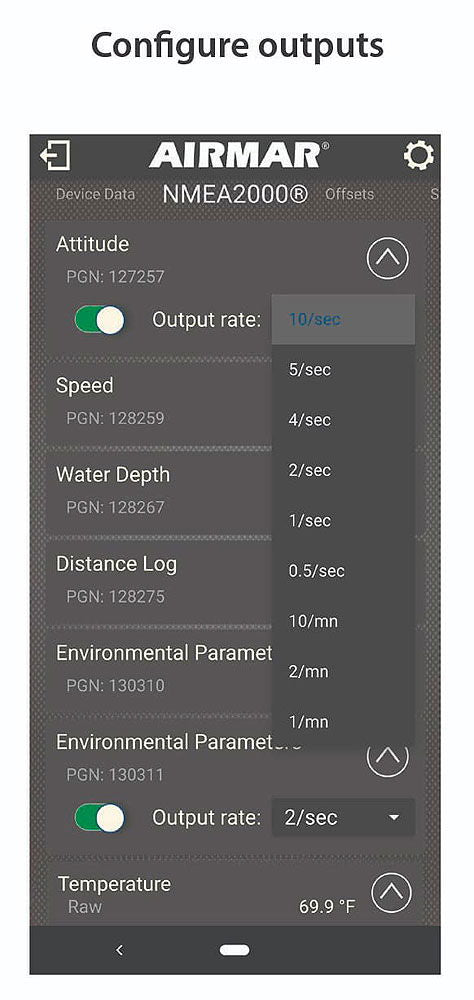 Airmar DST810 Smart Gen2 multisensor montert på båt