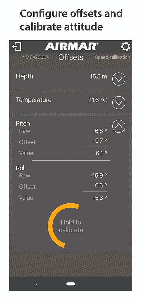 Nærbilde av Airmar DST810 Smart Gen2 multisensor