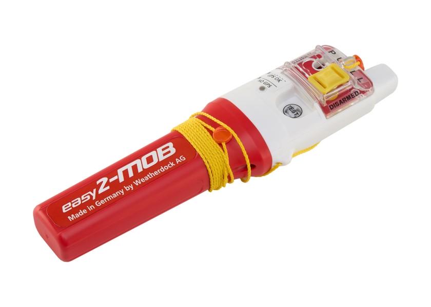 Detalj av AIS nødpeilesender easy2-MOB DSC automatisk og manuell Class M