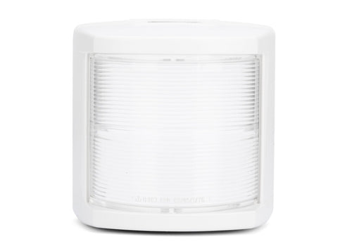 Akterlyslanterne serie 2984 halogen 12V hvit BSH - Hella Marine forfra