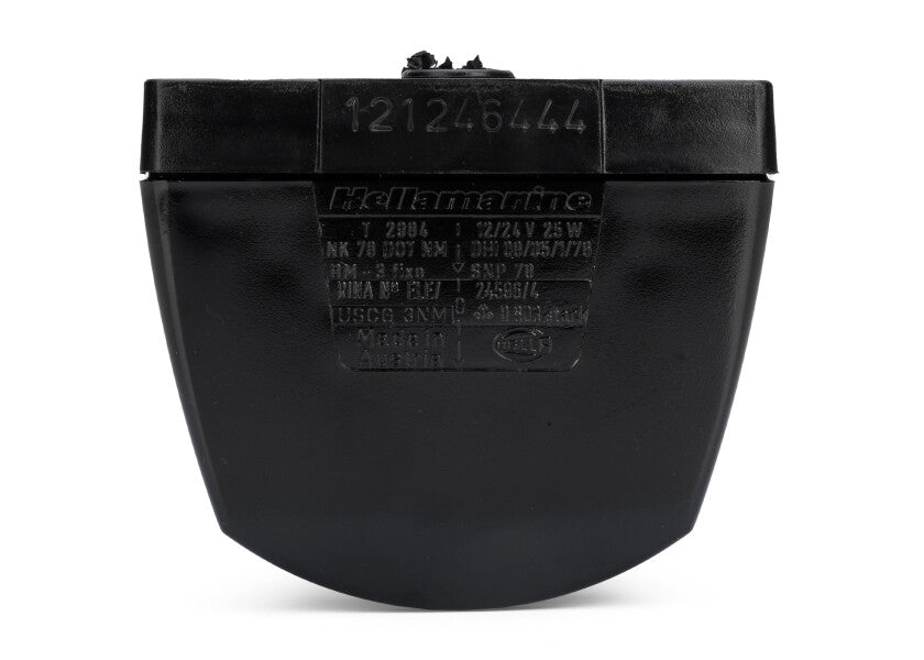 Akterlyslanterne serie 2984 halogen 12V sort BSH lys