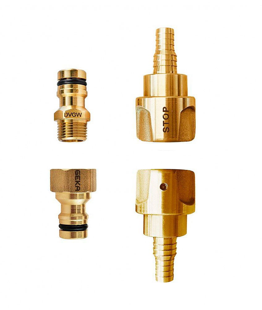 Alb Filter TRAVEL Nano Titan vannfilter detalj av tilkobling