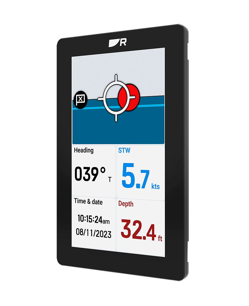 Alpha Performance multifunksjonsinstrument 7" touchscreen bakside