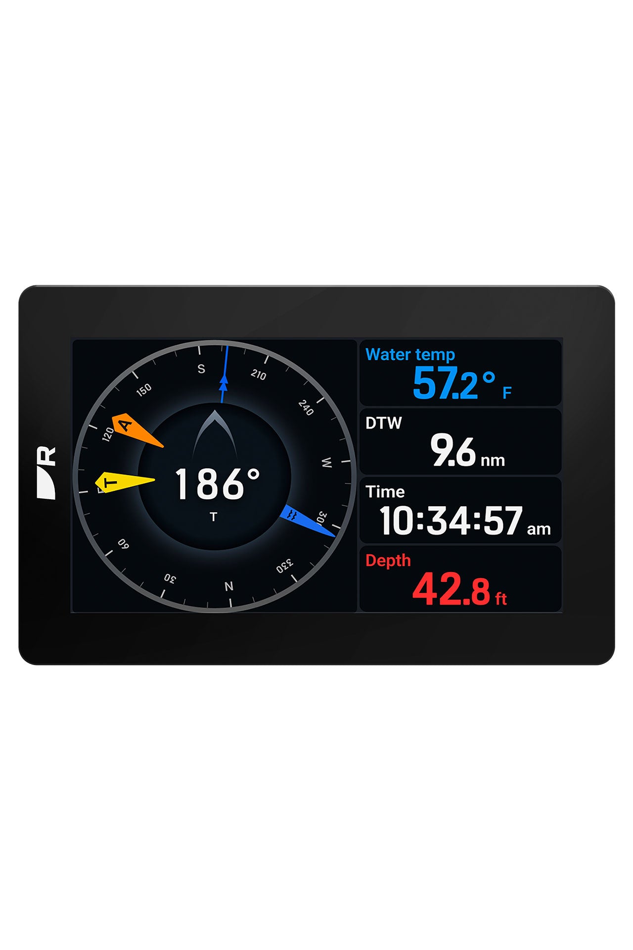 Alpha Performance multifunksjonsinstrument 7" touchscreen montert