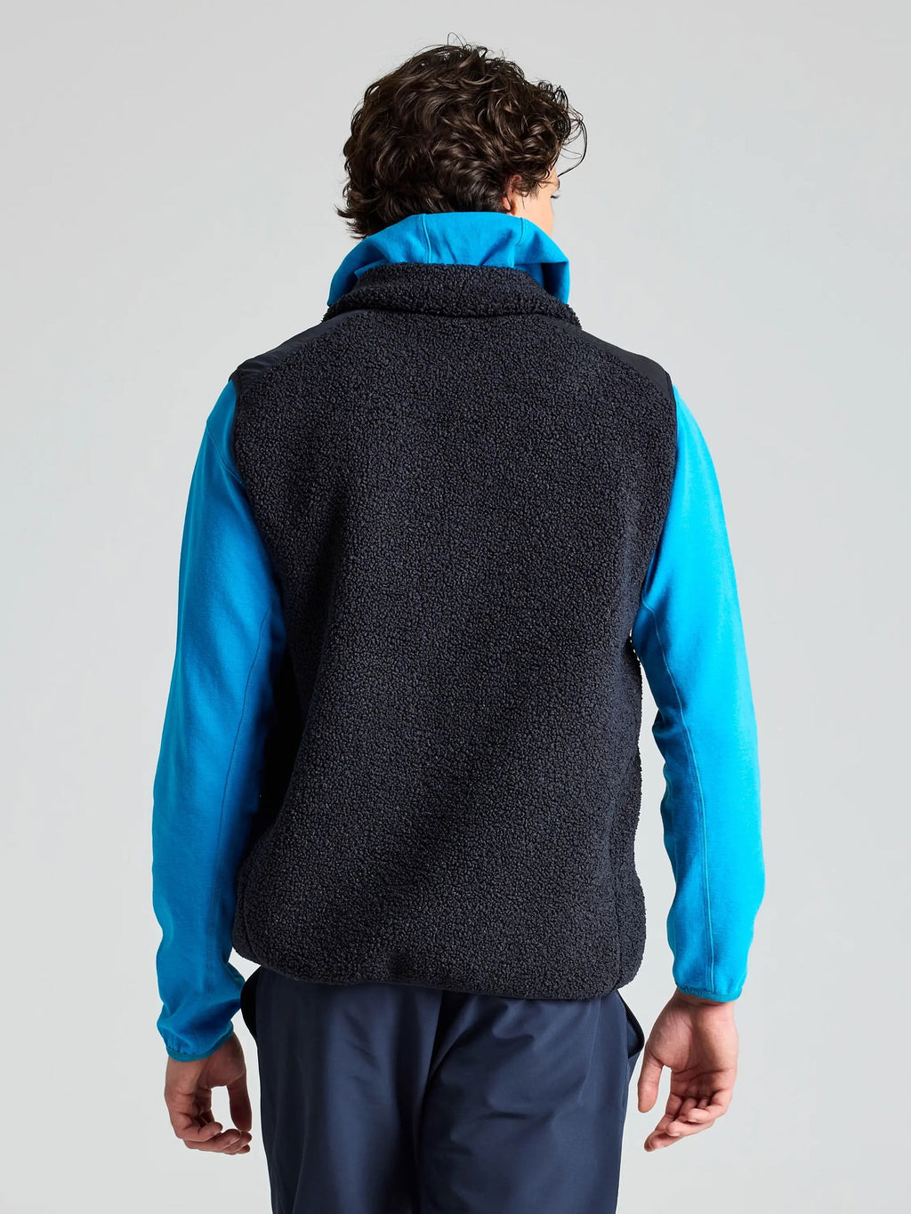 Altura fleecvest polyester 470 g/m² mellomlag detalj glidelås