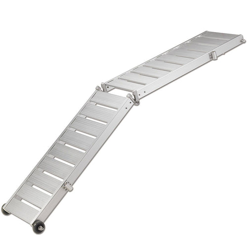 Aluminium gangway 210 x 36 cm sklisikker 120 kg maks belastning forfra