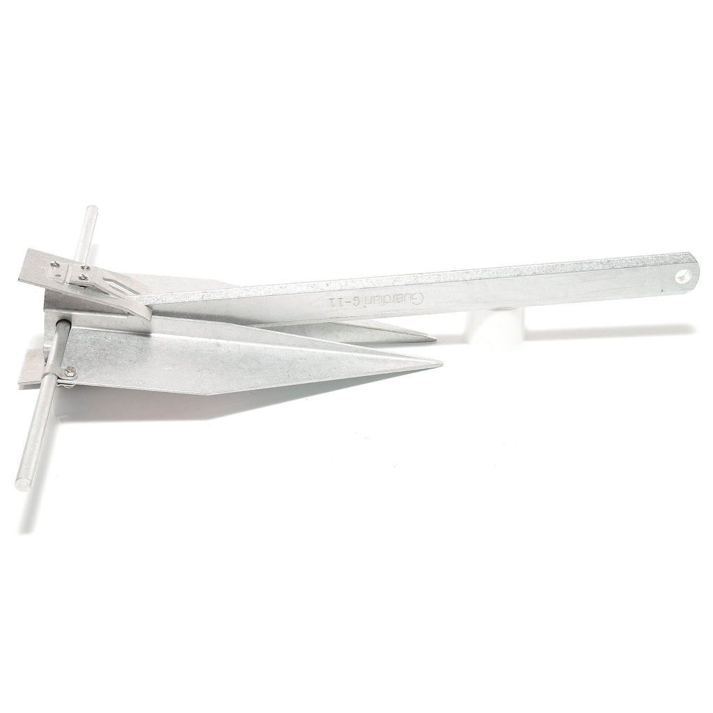 Aluminiumsanker G-7 1,8 kg med ankerline