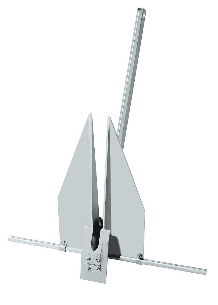 Aluminiumsanker G-7 1,8 kg sett forfra