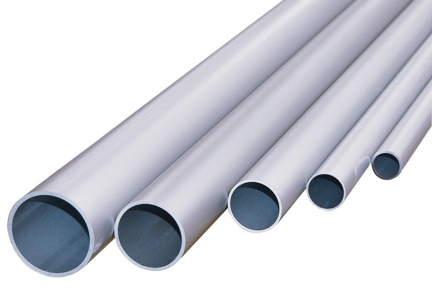 Aluminiumsrør for spinnakerbom og bom 21 mm sømløst eloksert - Pfeiffer forfra