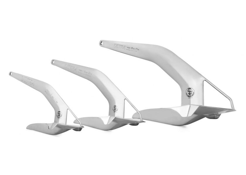 Baksiden av anker rustfritt stål duplex håndpolert ULTRA MARINE