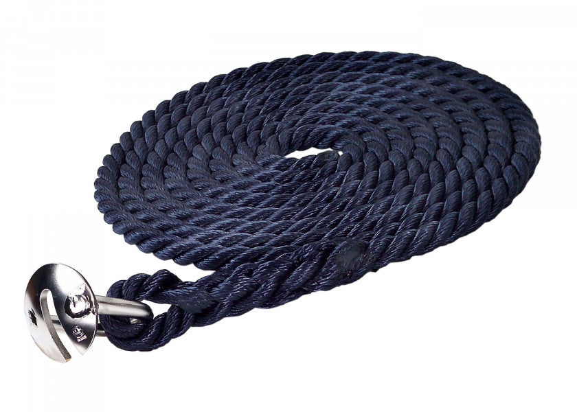 Ankerklo med dempetau for ankervinsj - Petersen forfra