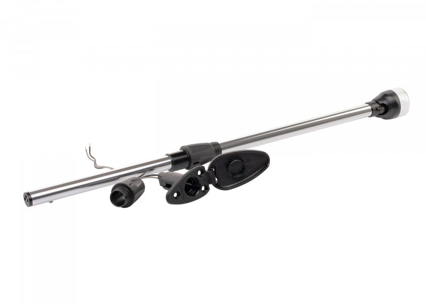 Montert Ankerlanterne LED 610 mm til innstikk 360° for båt opptil 12 m