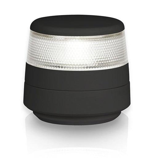 Ankerlanterne svart BSH 9-33V LED under 1W IP67 forfra