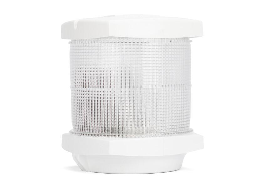 Ankerlaterne Serie 2984 hvit halogen 12V COLREG 72 bakside