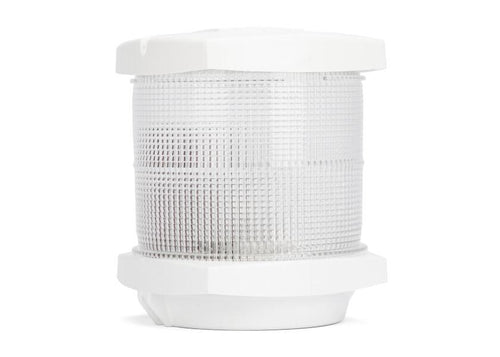 Ankerlaterne Serie 2984 hvit halogen 12V COLREG 72 bakside