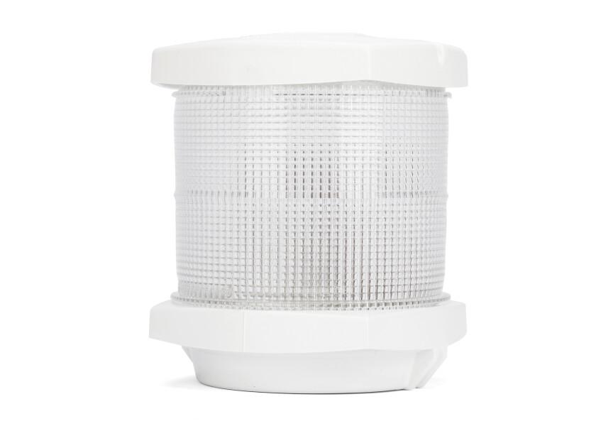 Detalj av Ankerlaterne Serie 2984 hvit halogen 12V COLREG 72