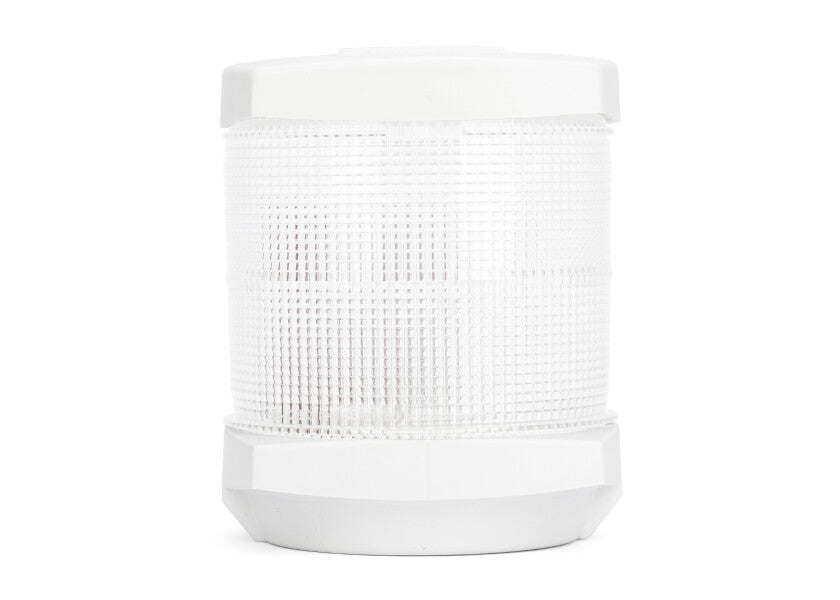 Ankerlaterne Serie 2984 hvit halogen 12V COLREG 72 forfra