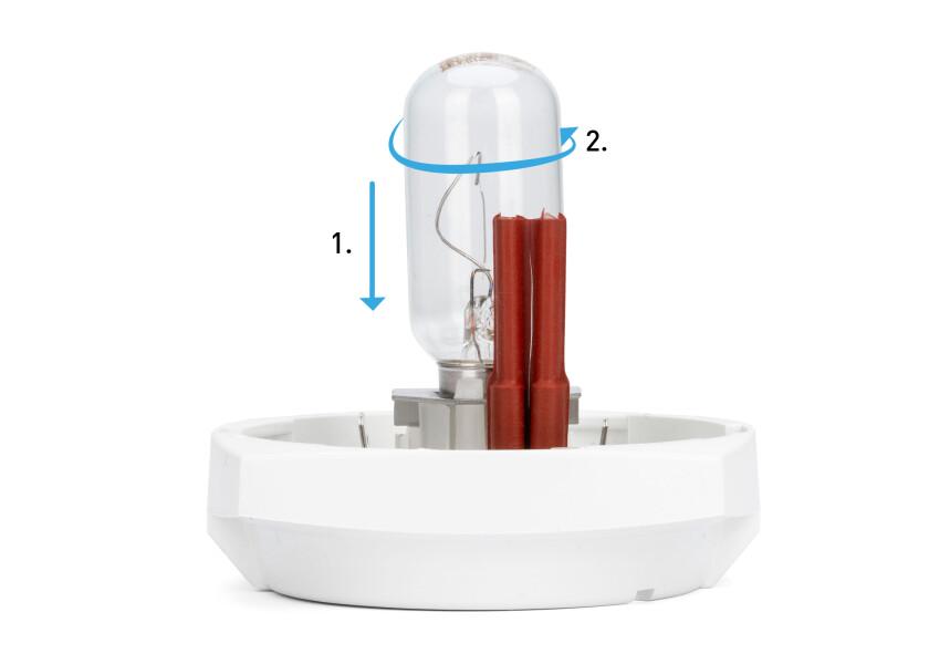 Belysning fra Ankerlaterne Serie 2984 hvit halogen 12V COLREG 72