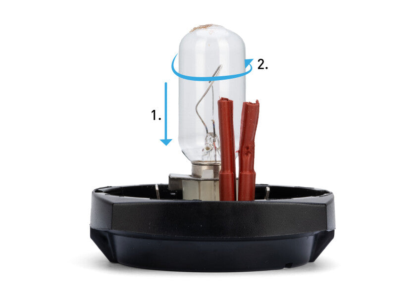 Ankerlaterne Serie 2984 svart halogen lys