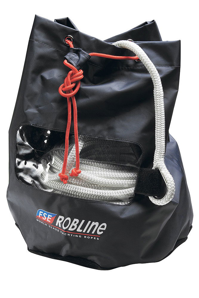Ankerline med blyinnlegg Poseidon 10 mm 50 m 1700 daN forfra