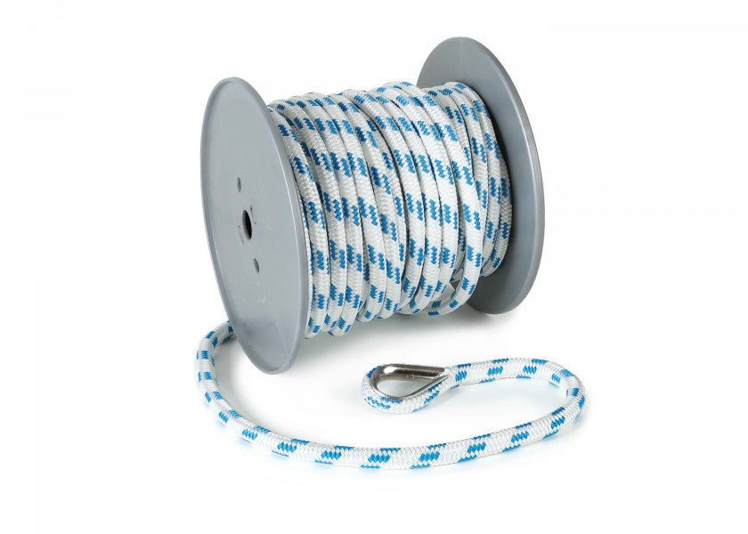 Ankerline polyester med blyinnlegg UV-bestandig for 6-9 m båt - Gleistein forfra