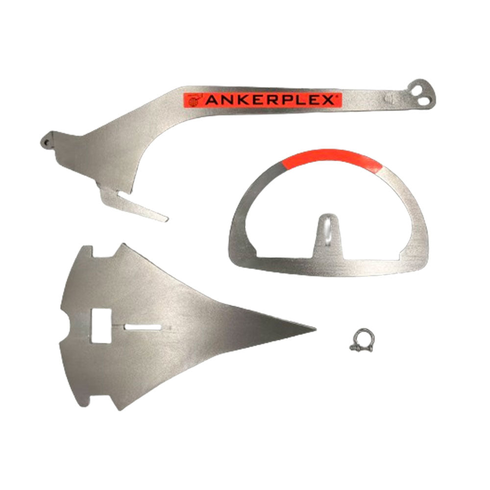 Ankerplex anker aluminium 1,7 kg HHP for jolle bakside