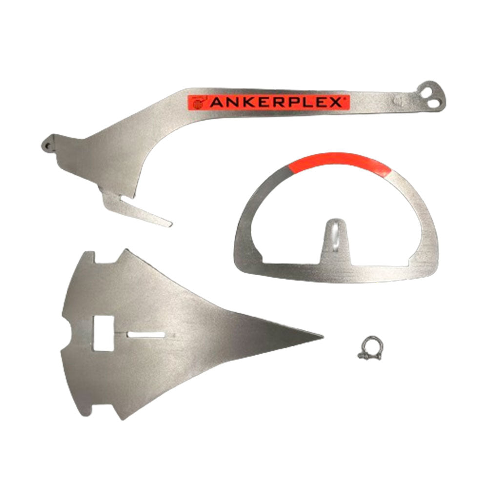 Ankerplex anker rustfritt stål 1,5 kg HHP bakside