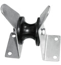 Ankerrulle rustfritt stål AISI 316 156 x 50 mm forfra