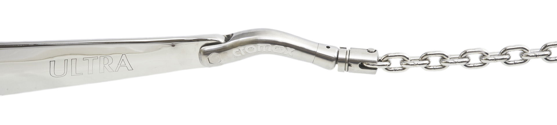 Ankersvivel Cato dupleksstål for 8 mm kjetting 20,7 cm - cromox forfra