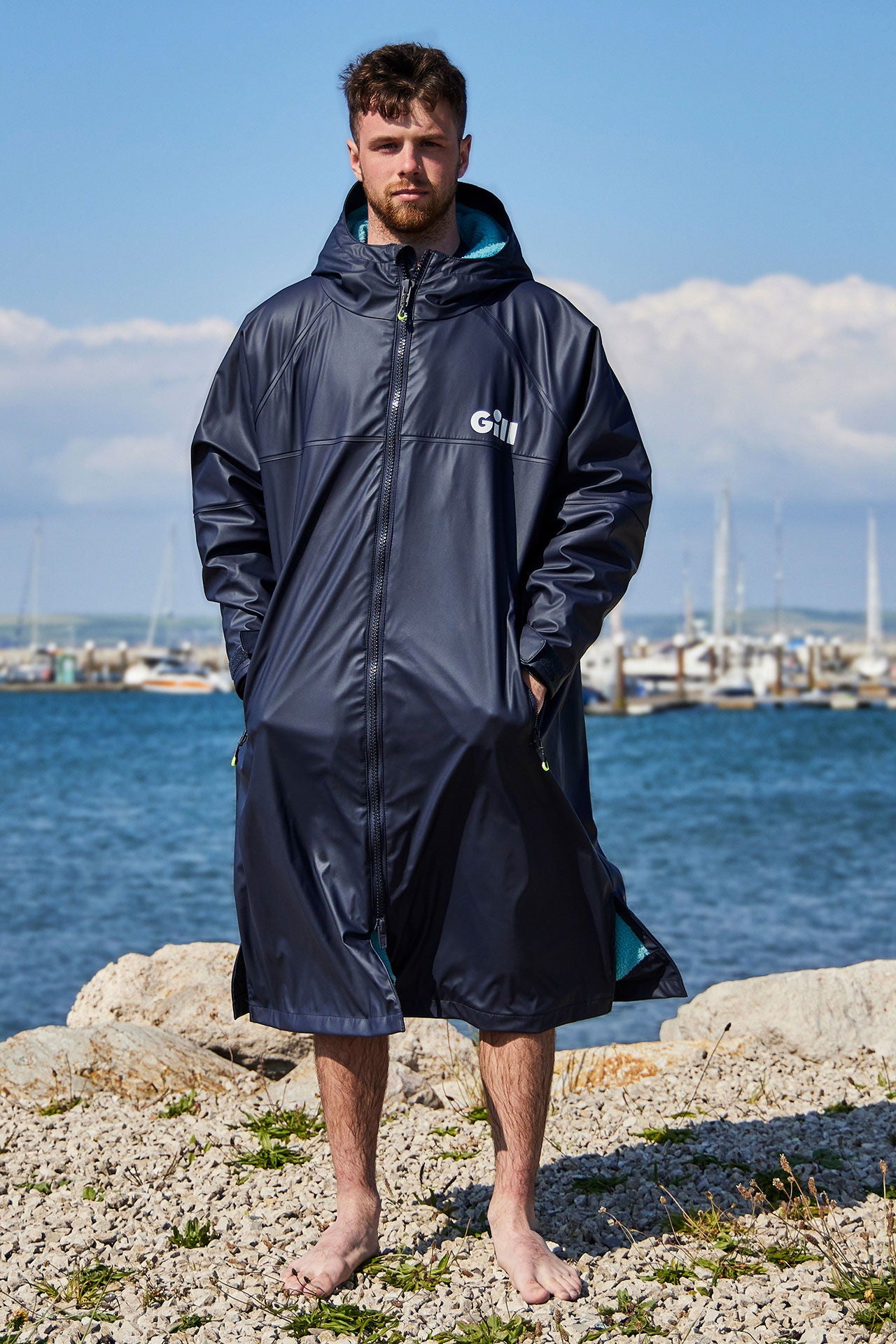 Aqua-Parka vanntett 4-veis stretch skiftjakke bakside