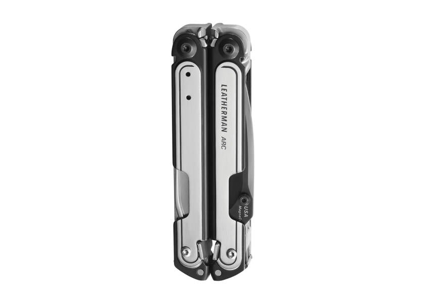 Sidevisning av ARC multitool MagnaCut DLC-belagt knivblad - Leatherman