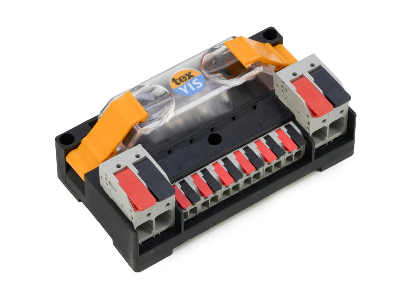 ATO sikringsholder Tigerfuse Connect 6 plasser foran