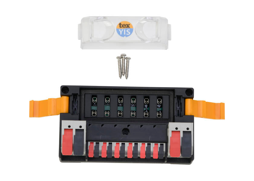 ATO sikringsholder Tigerfuse Connect 6 plasser bakside