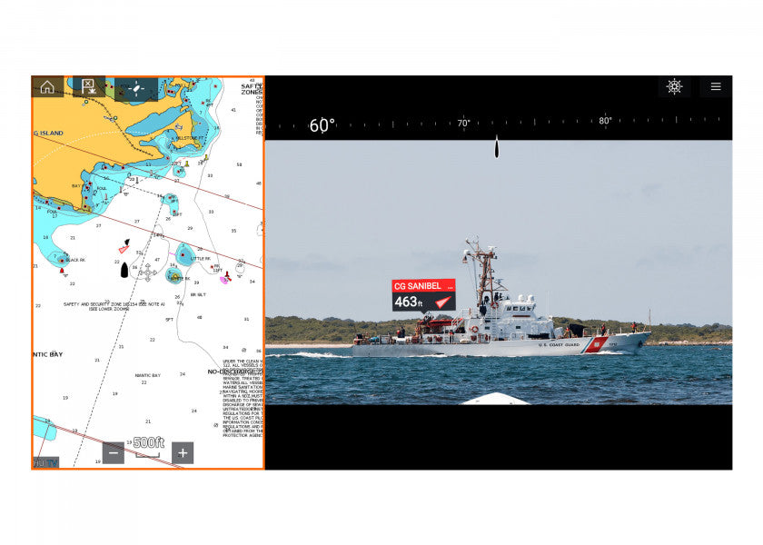 Nærbilde av AR200 HD-display i bruk