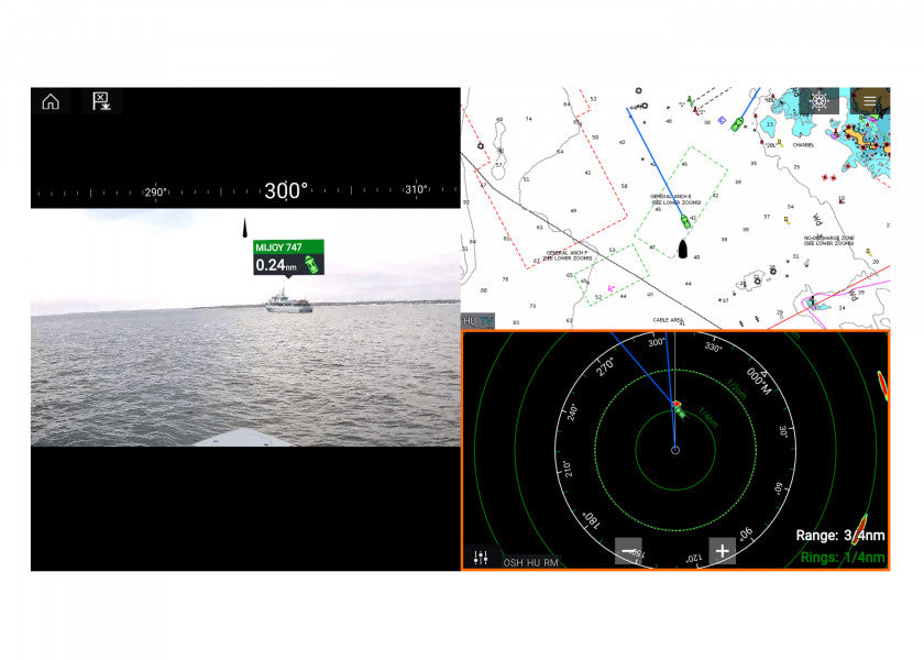 Visning av navigasjonsobjekter på skjermen med AR-teknologi