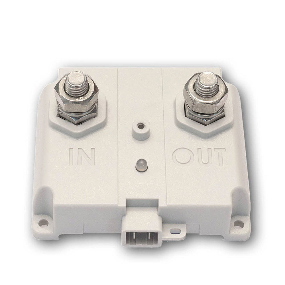 Automatisk batteriseparator 12V 50 A MOSFET med LED detalj
