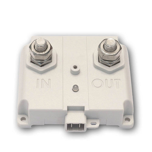 Automatisk batteriseparator 12V 50 A MOSFET med LED detalj