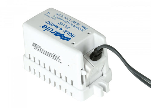 Automatisk flottørbryter RULE-A-MATIC® PLUS bakside