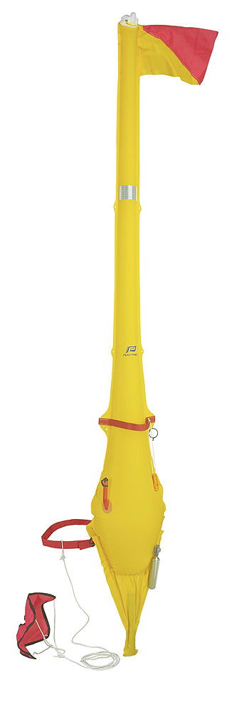 Automatisk oppblåsbar danbuoy 198 cm - Plastimo for redningsbruk på vannet
