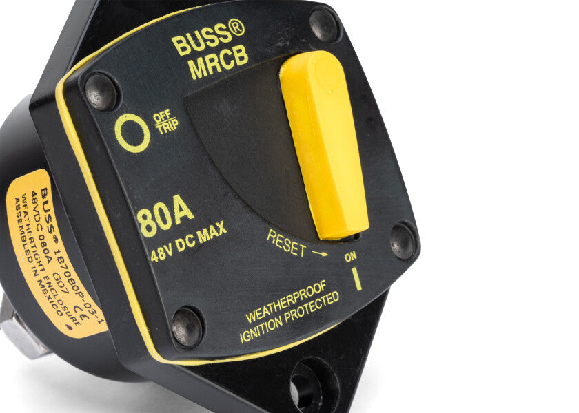 Oversikt av Automatsikring 187-serie BUSS MRCB innfelling