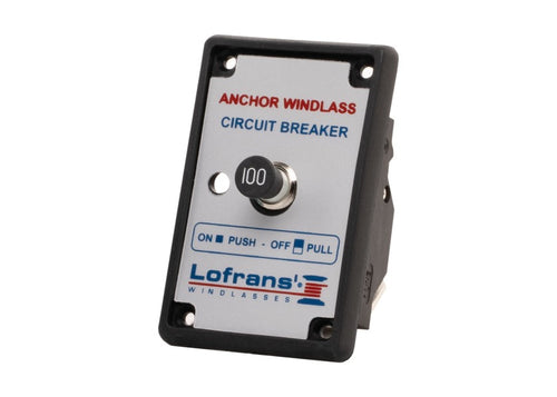Automatsikring for ankervinsj 12V/24V innfelling Lofrans forside