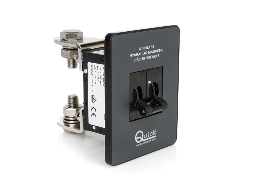 Automatsikring for ankervinsj 12V/24V innfelling - Quick bakside