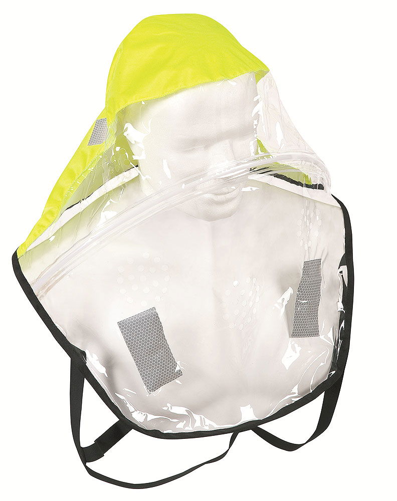 Detalj av automatvest 300 N PRO tredimensjonal sett med sele ISO 12402-2